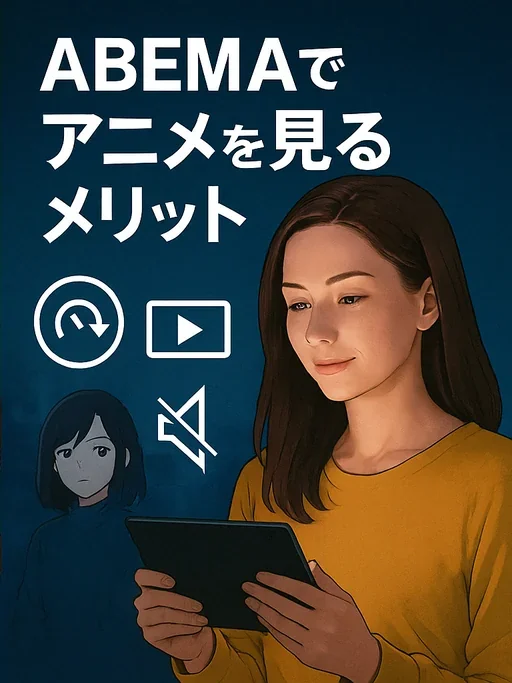 ABEMAでアニメを見るメリット