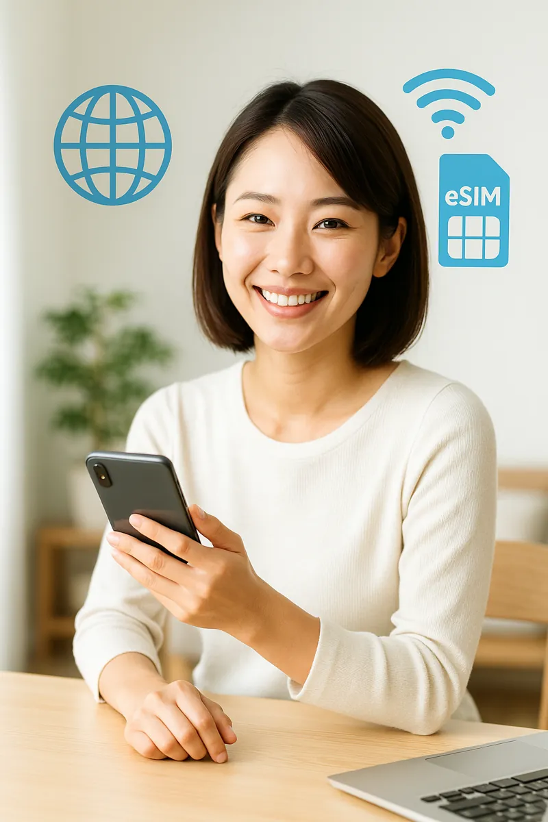 SailyのeSIM紹介画像